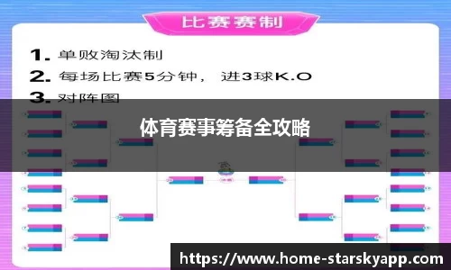 体育赛事筹备全攻略